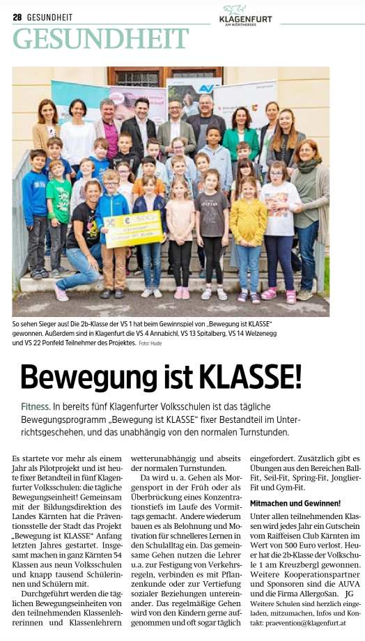 Klagenfurt Stadtzeitung 11 05 2022