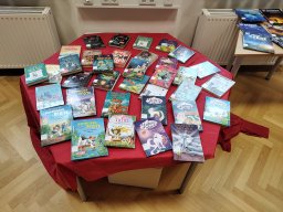 Neue Bücher für die Bibliothek